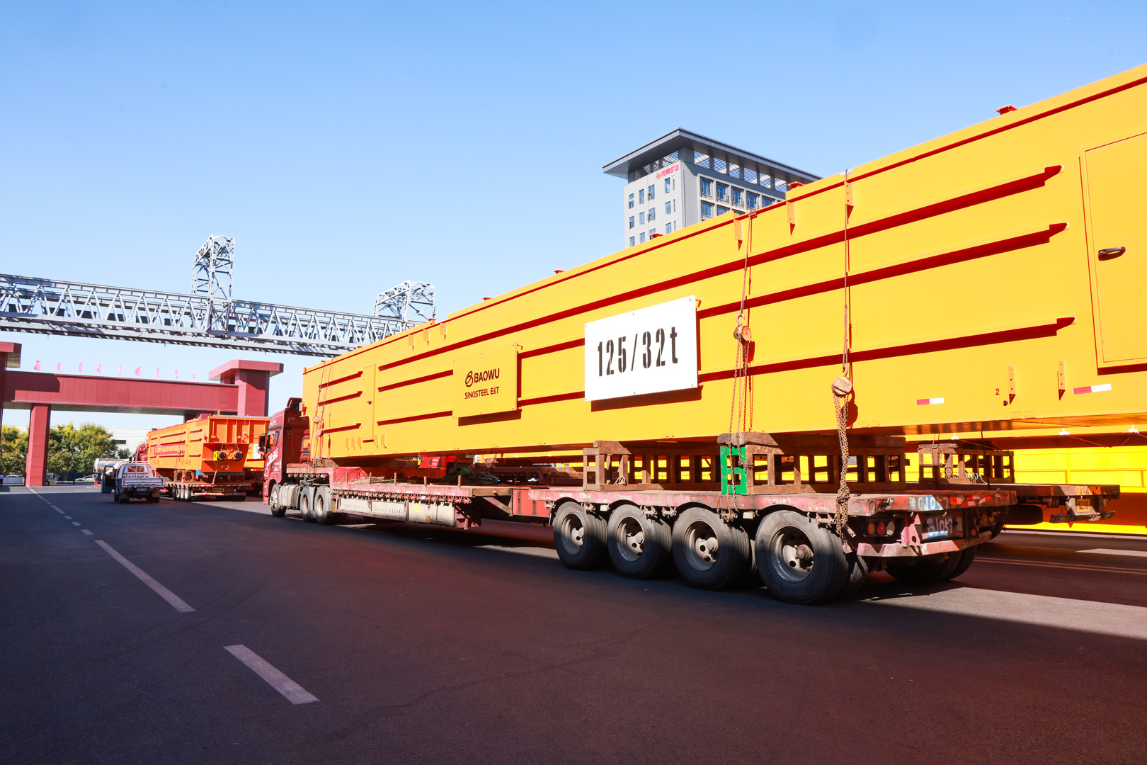 127 Crane Units Begin Batch Dispatch for an Egyptian Steel Plant