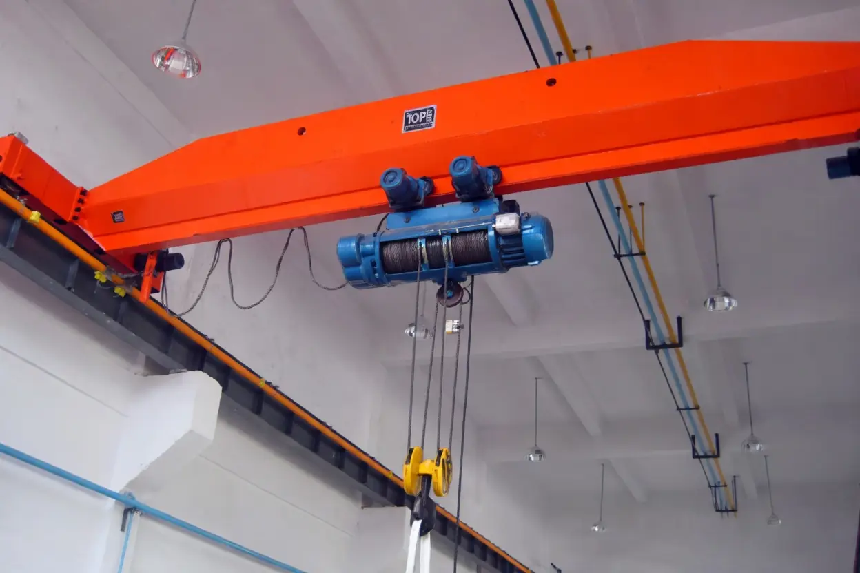 10t European Single Girder Overhead Crane for Low-Headroom Industrial Plants