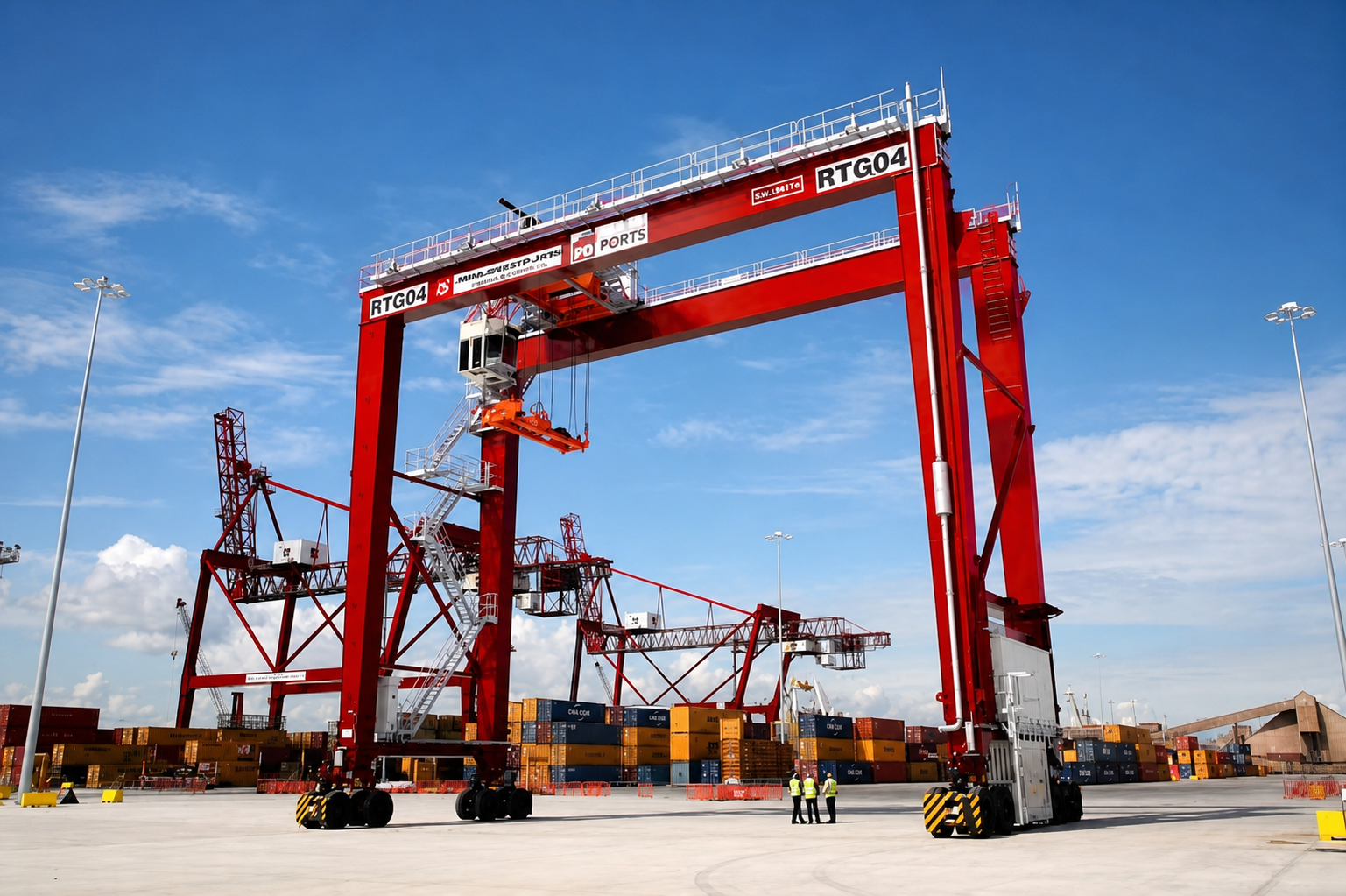 A Practical Guide to RTG Crane Tyre Maintenance and Replacement