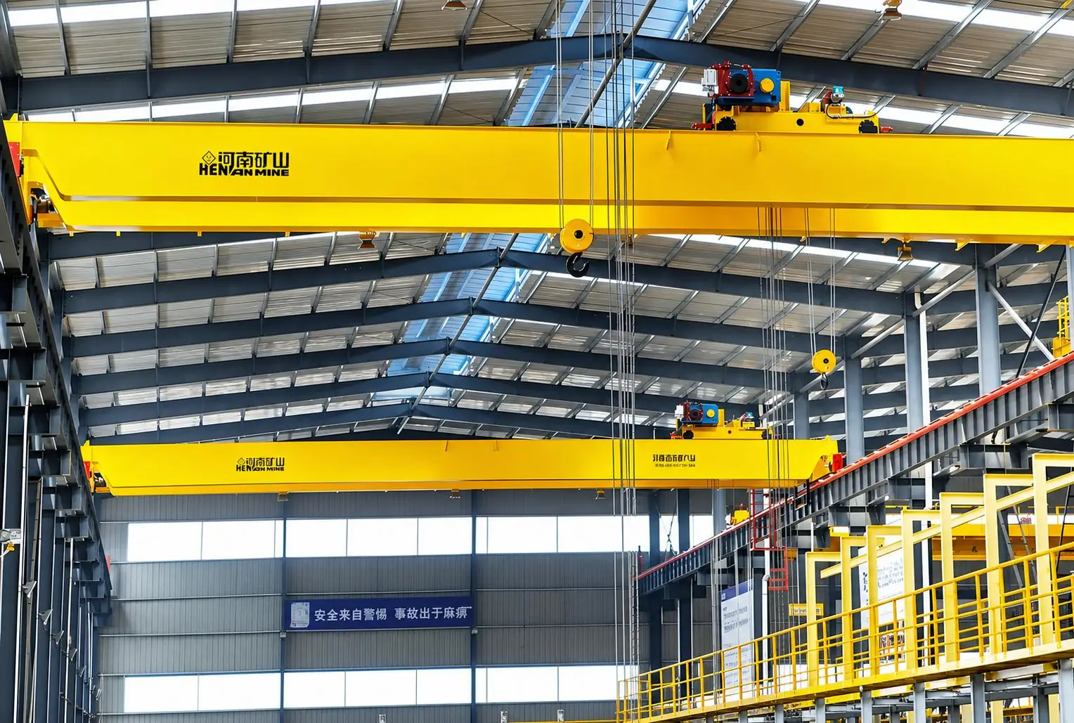 200t Ultra-Heavy Overhead Cranes Megaproject Crane Systems with Custom Spreader Beams