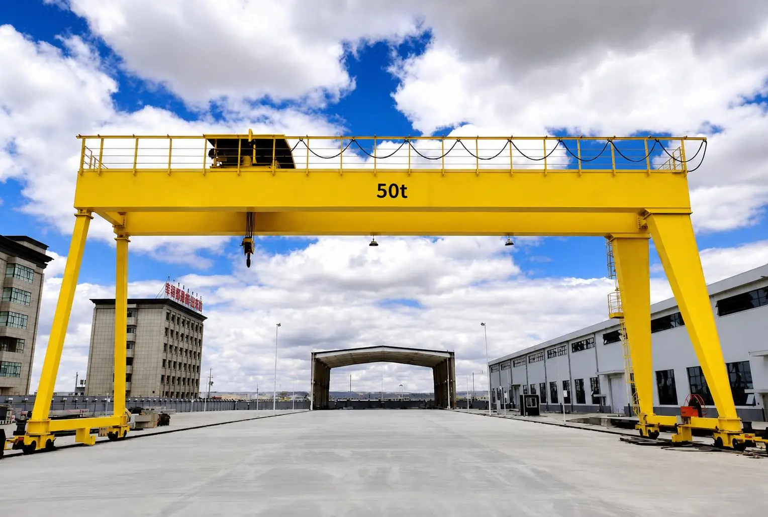 50t Double Girder Overhead Cranes: Severe Duty Cycle Operations for Heavy Fabrication Shops
