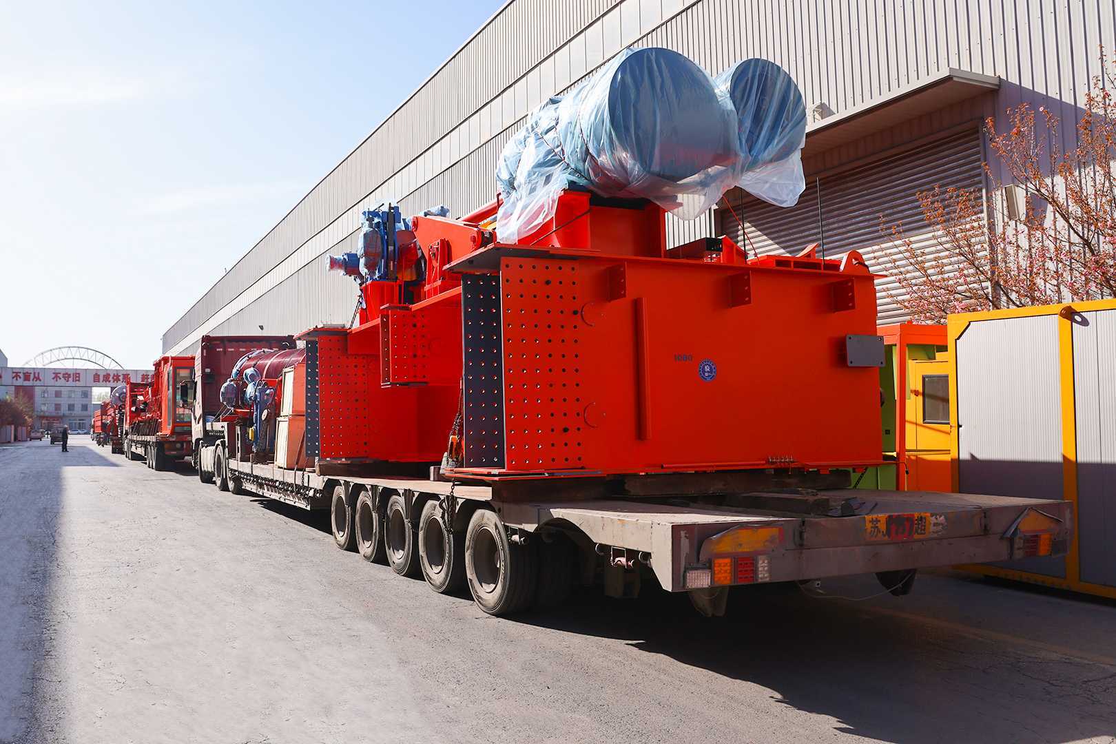 Henan Mine Crane 550t overhead crane equipment prepared for dispatch