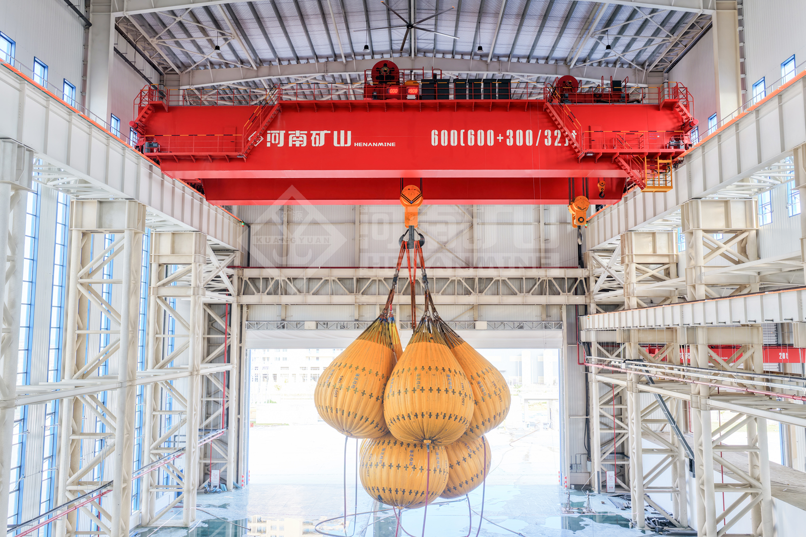 600 Ton Double Girder Overhead Crane Solution