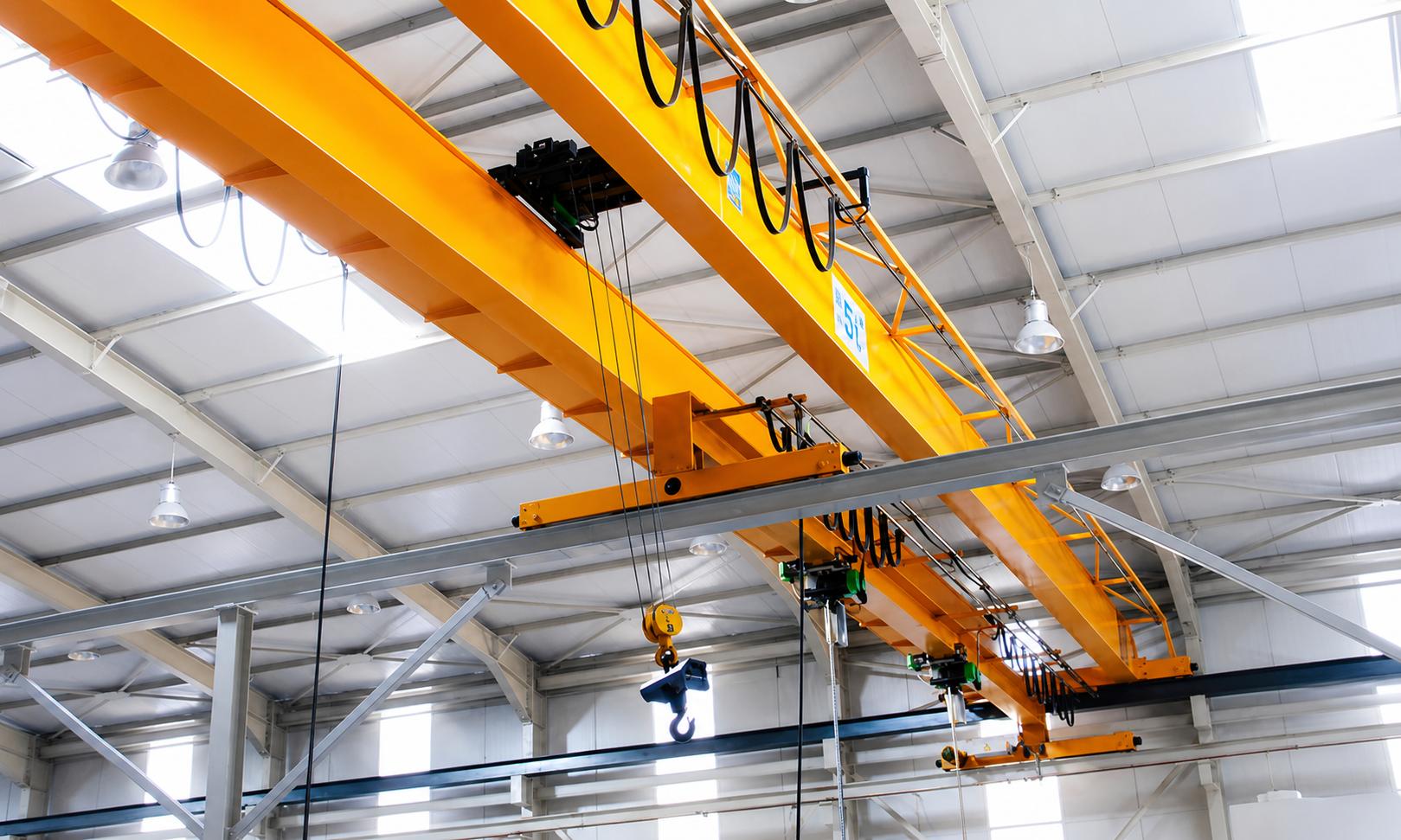 100t Tandem Operating Bridge Cranes for Long Steel Tubes