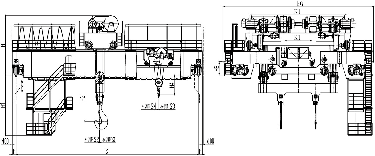 Casting-Crane-Structure