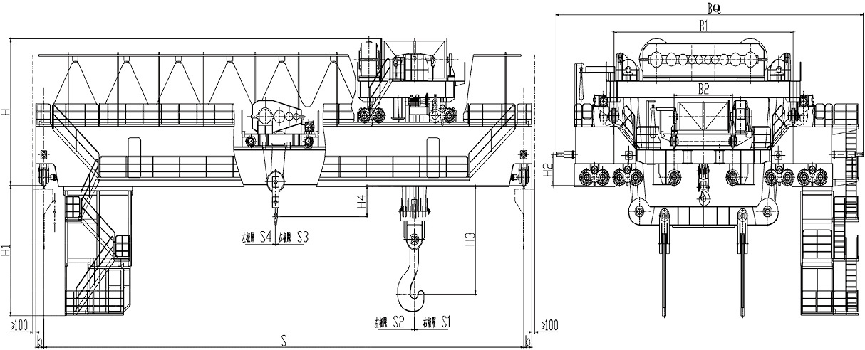 Casting-Crane-Structure