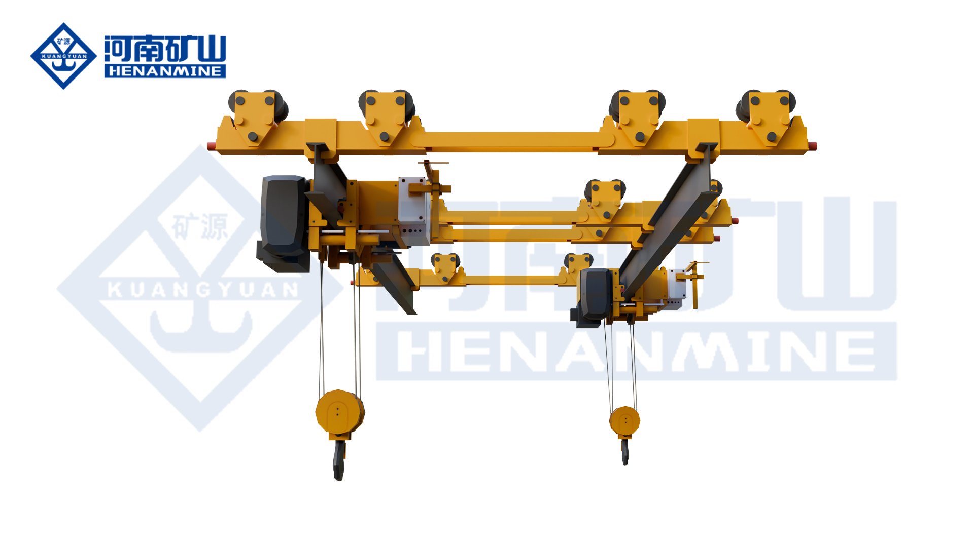 Track Switching Overhead Crane