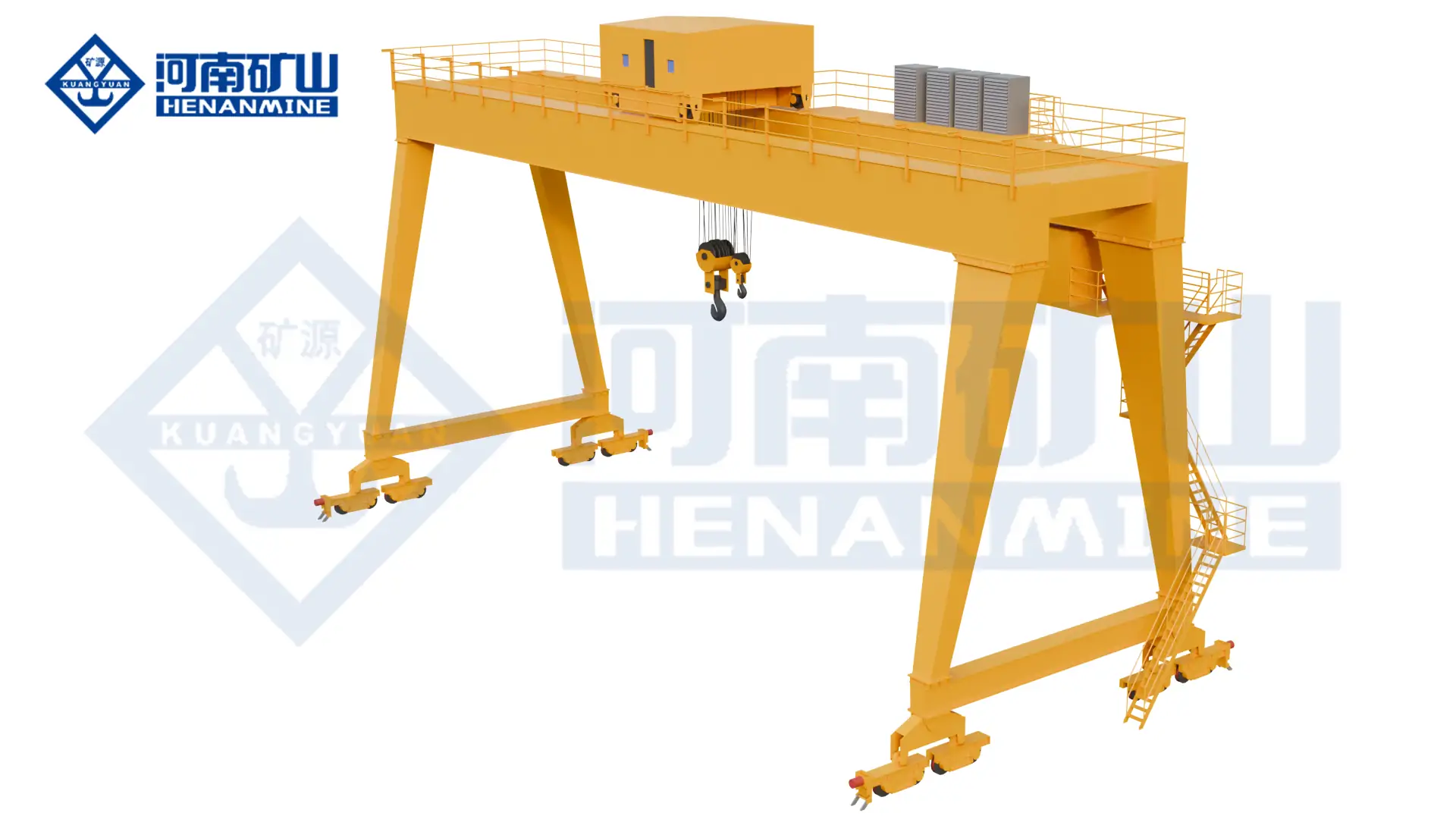 double girder electric hoist gantry crane