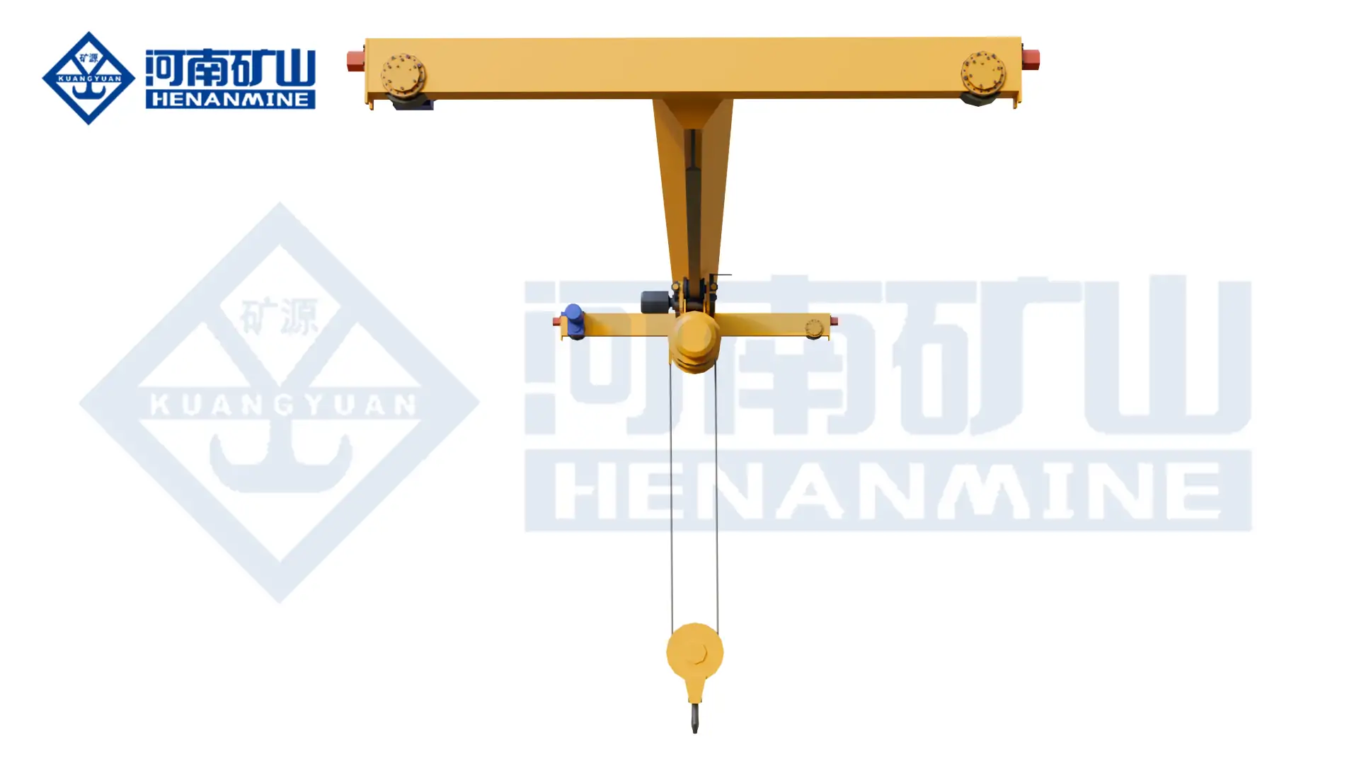 single-girder overhead crane by Henan Mine Crane