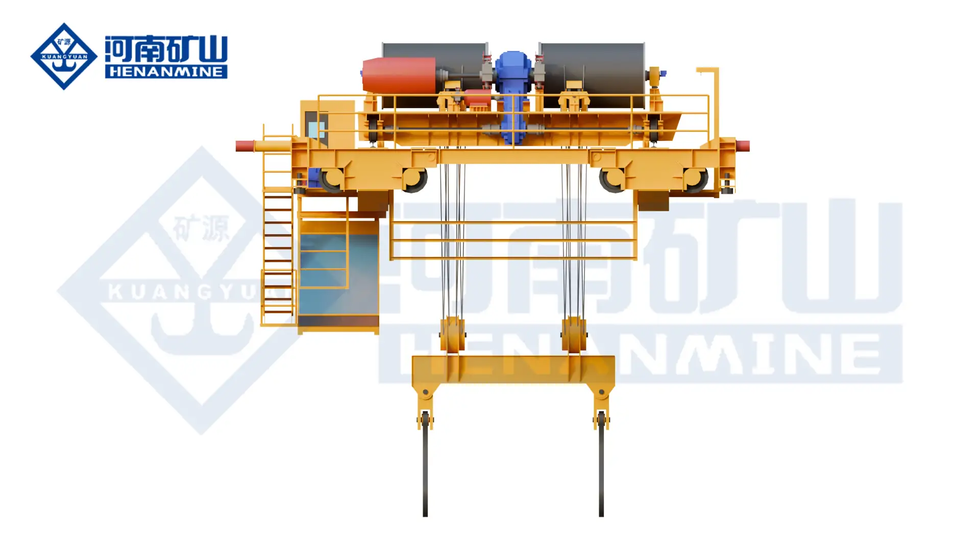 metallurgical bin crane for copper smelter charge box service
