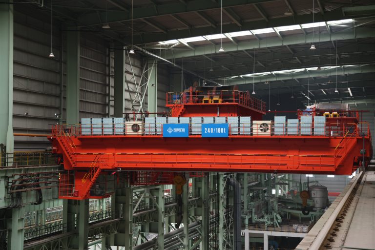 Four-Girder Casting Crane for Steel Mills 240t
