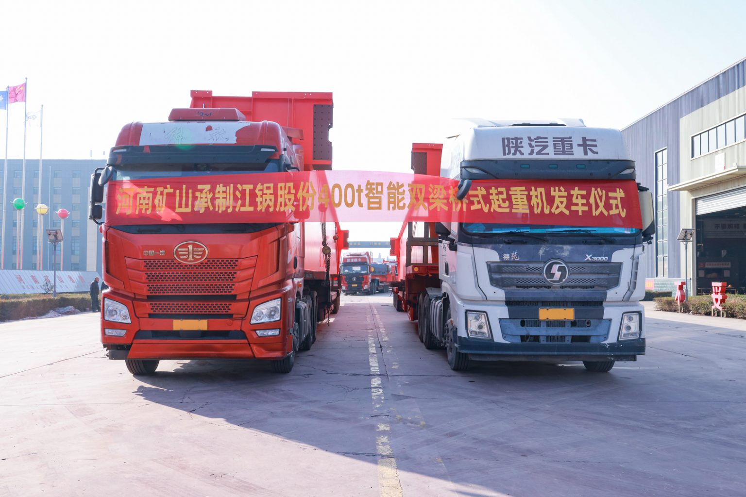 400t double-girder bridge crane manufactured by Henan Mine Crane