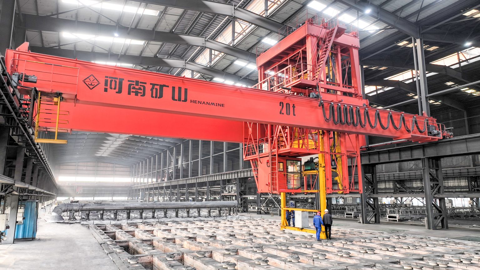 Carbon Block Stacking Crane