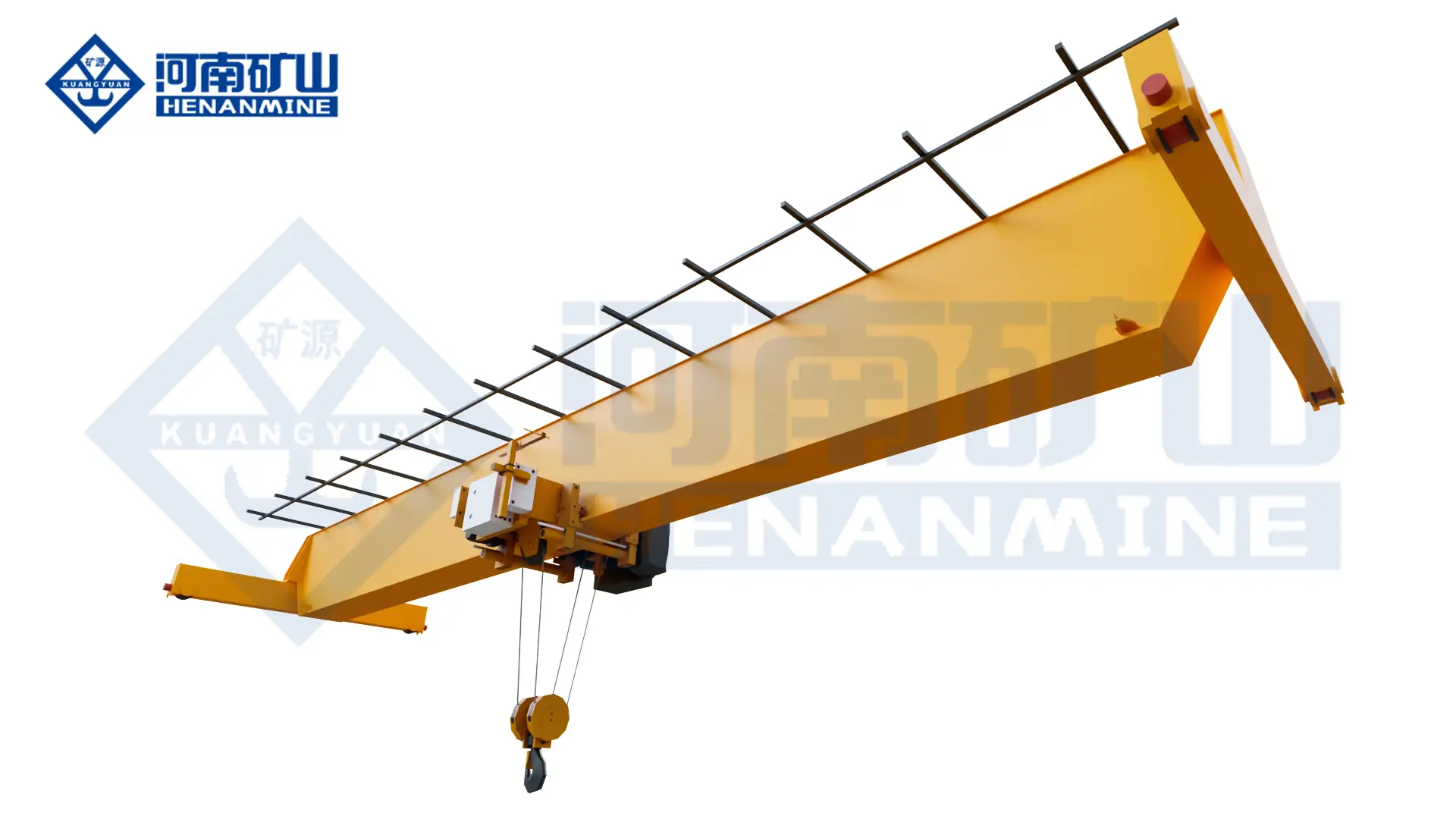 low headroom electric single beam crane for restricted hangar bays