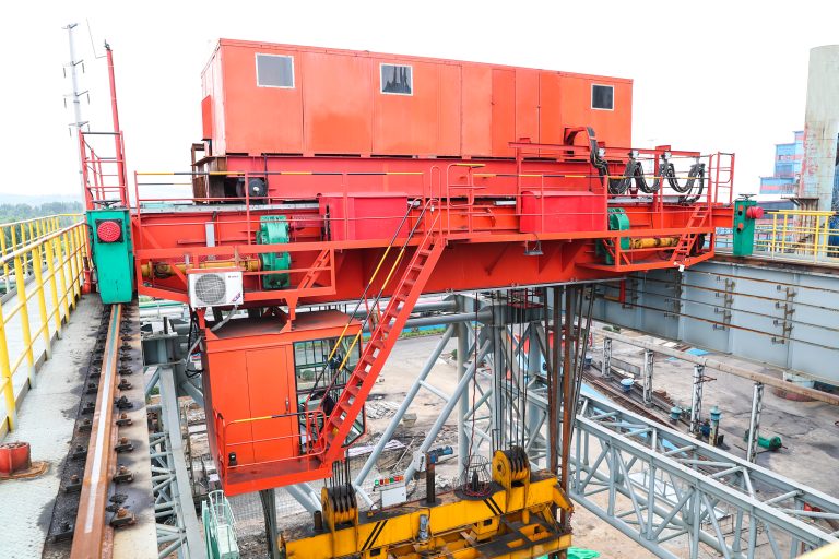 Henan Mine Crane manufactured for Jiujiang Coking intelligent coke jar crane