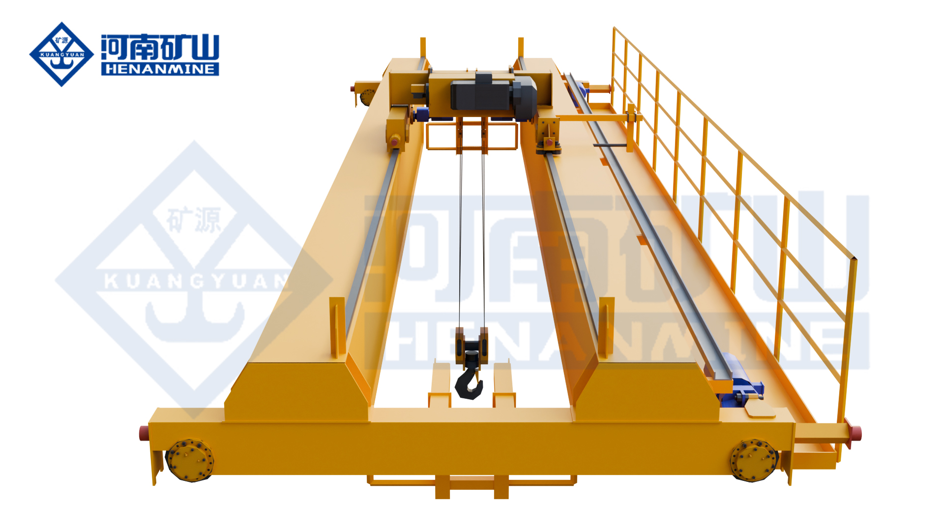 intelligent overhead crane hoist trolley and control system