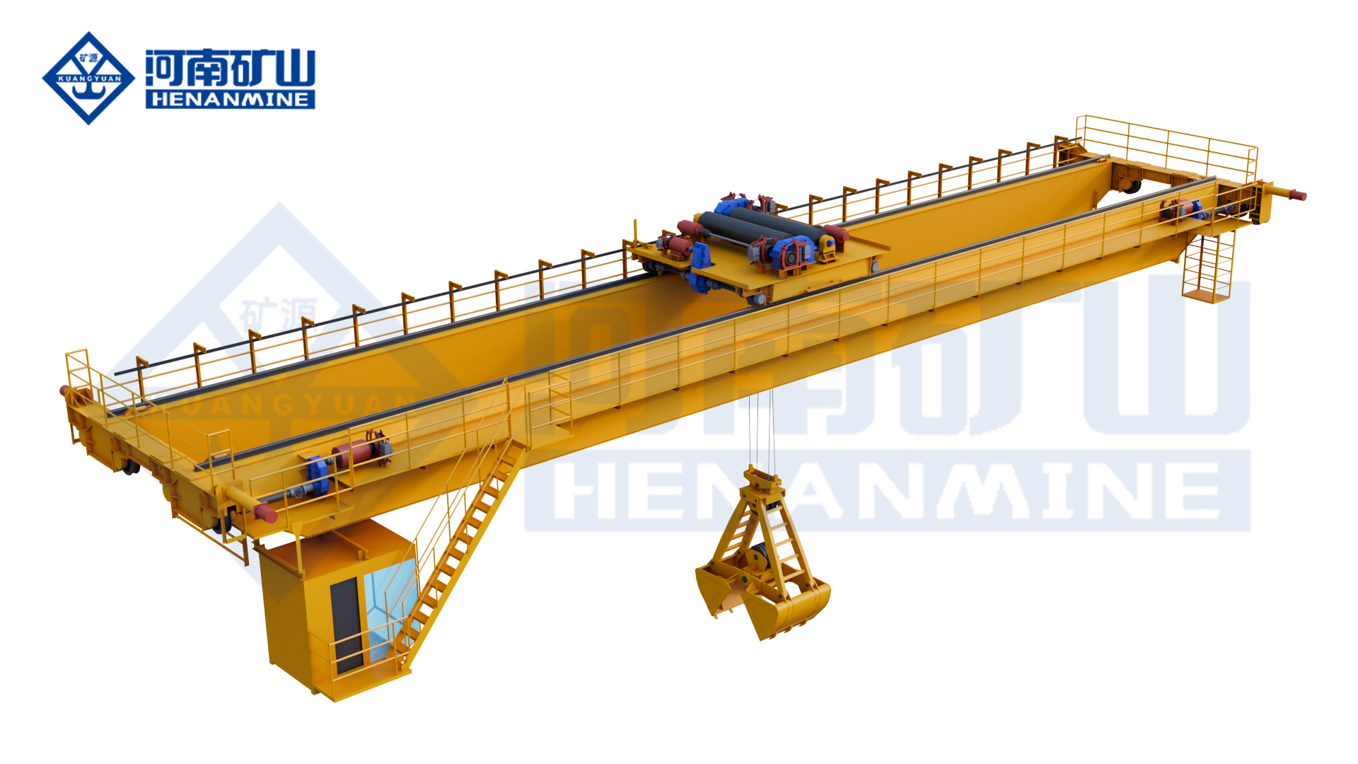 Henan Mine Crane intelligent grab overhead crane product