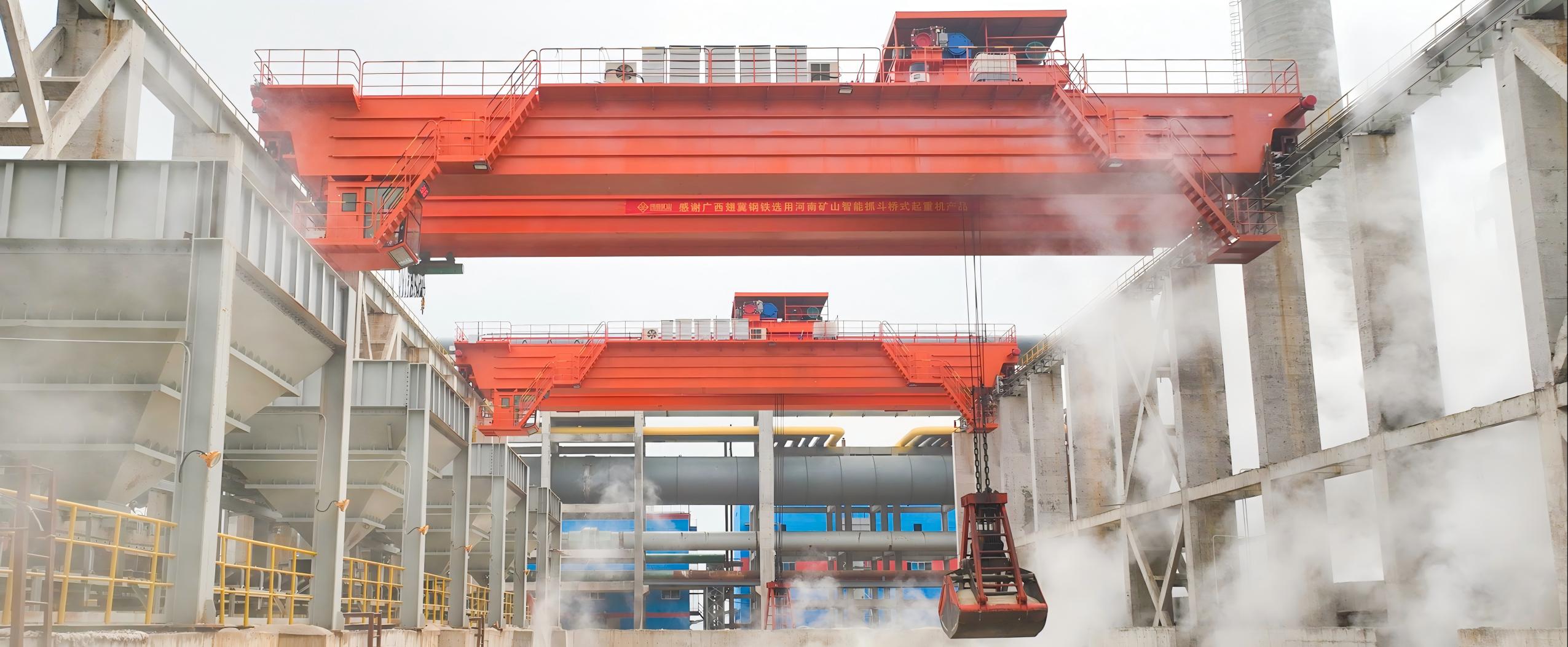 How to choose a bridge double girder crane for steel plants?
