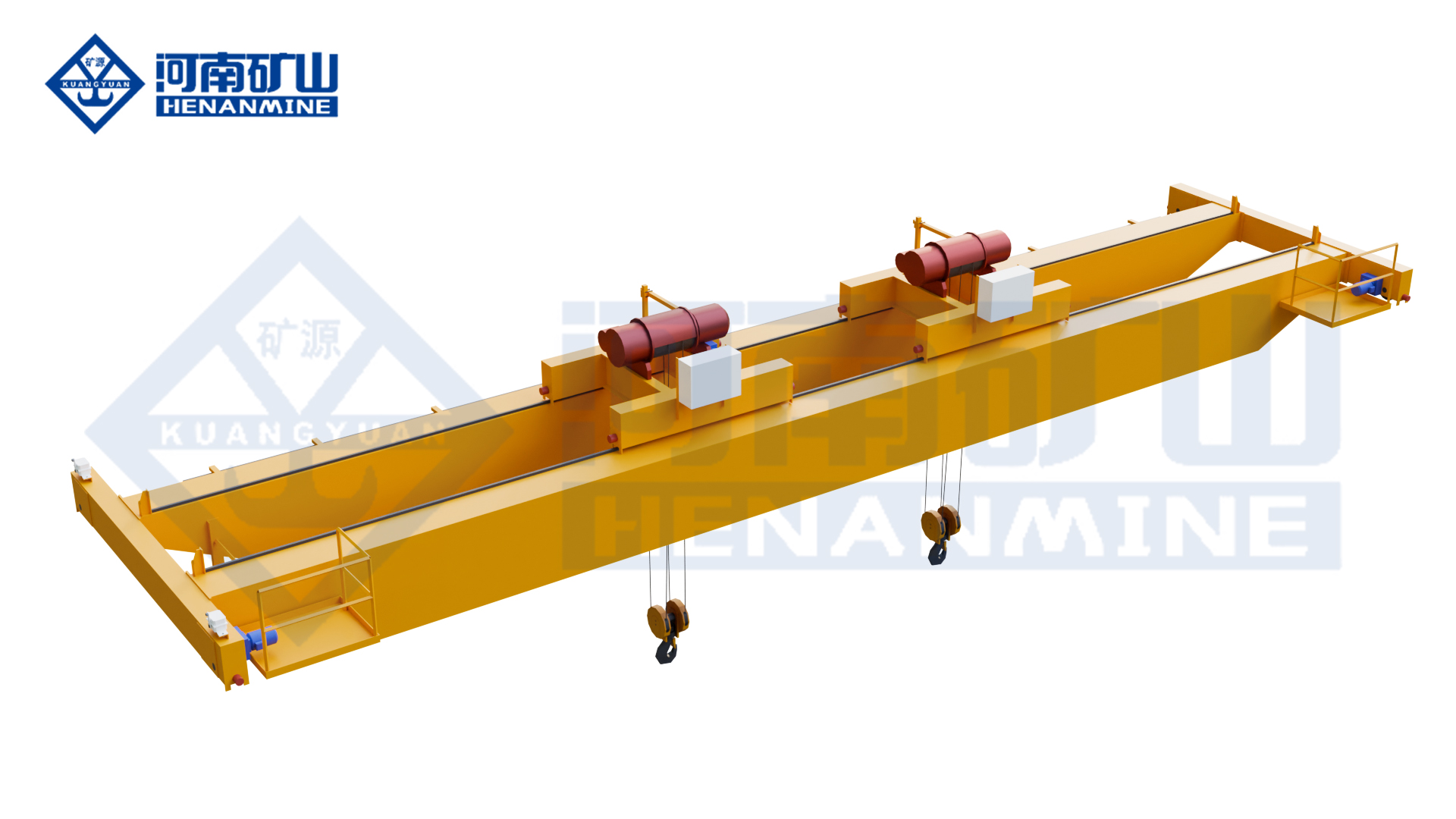 LHEA Double-girder Double-trolley Hoist Crane for sale