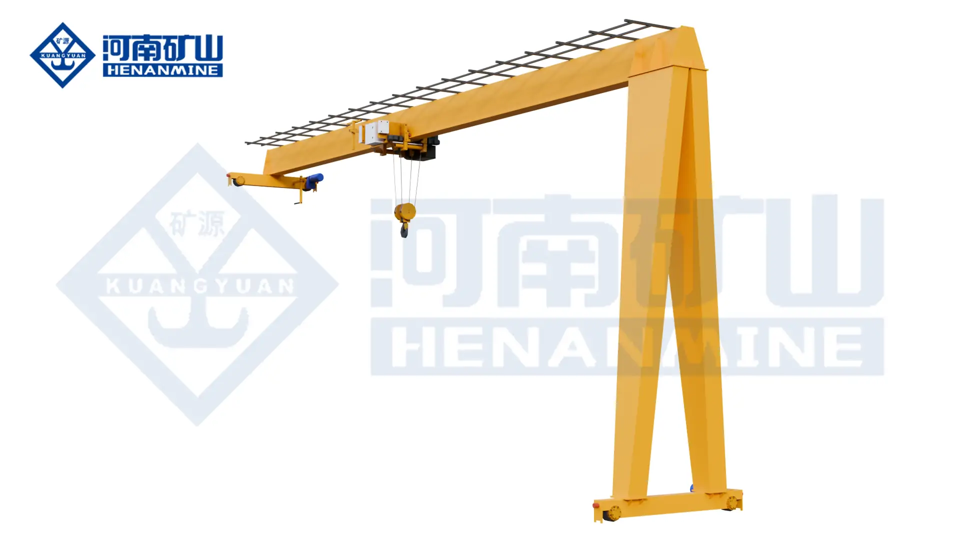Single Girder Semi-Gantry Crane