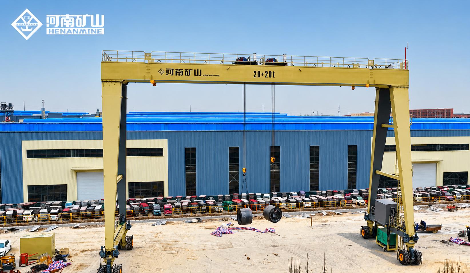 Outdoor Heavy Gantry Cranes for High-Speed Railway & Bridge Beam Lifting