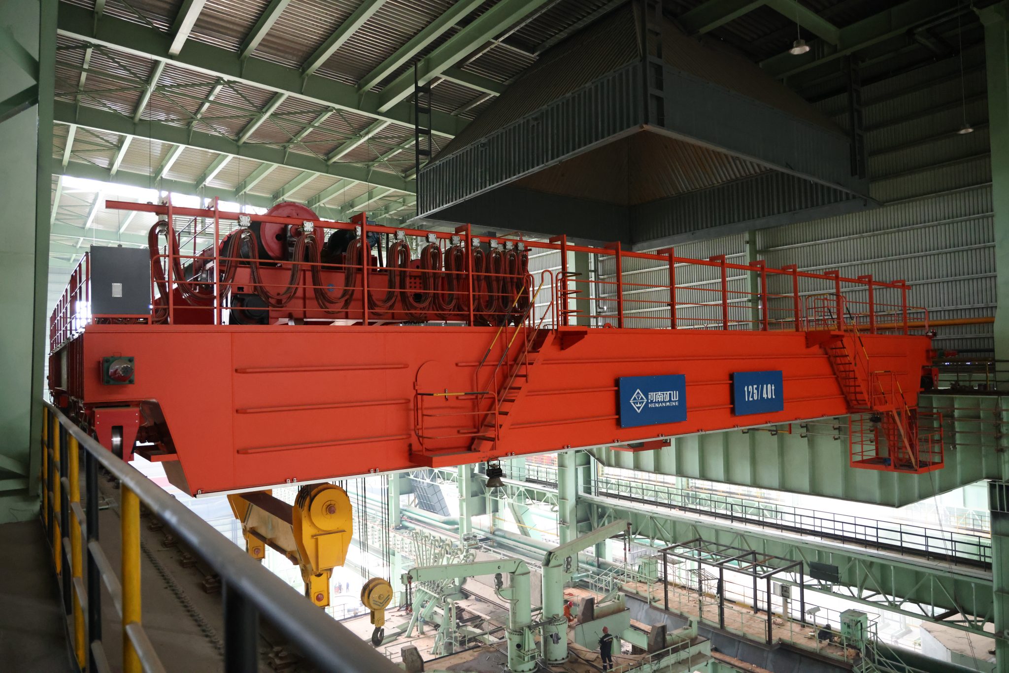 double-girder casting crane by Henan Mine Crane