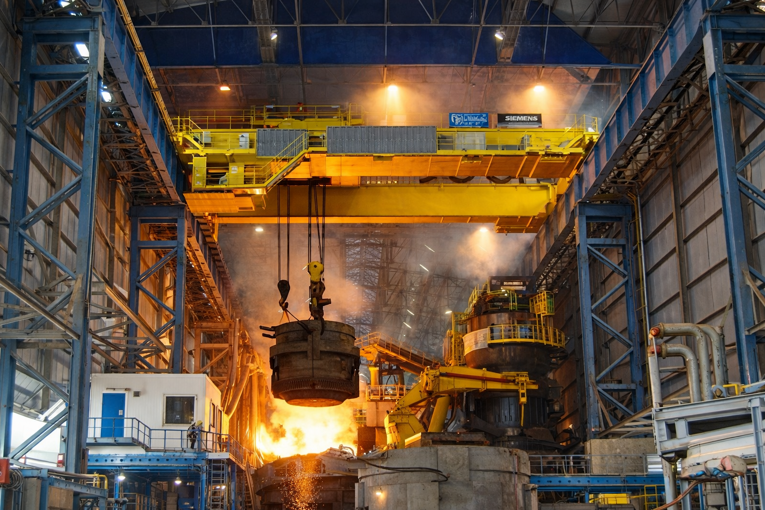 What Safety Features Does QDY Crane Have for Molten Steel Lifting