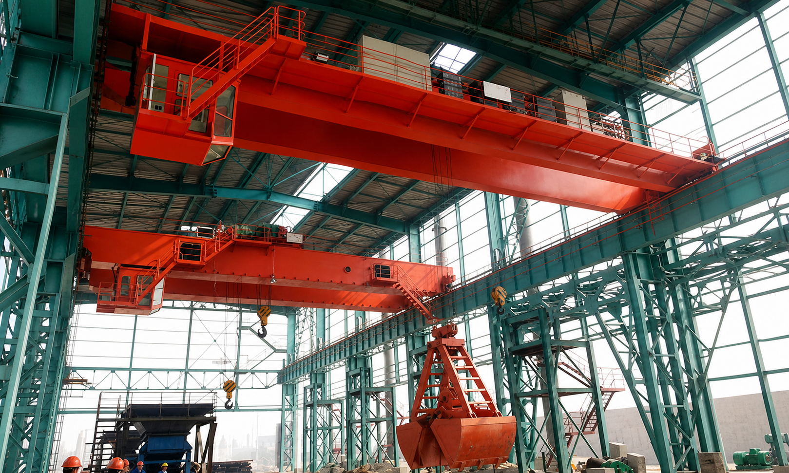 How to Choose a QZ Grab Crane for Coal Power Plants