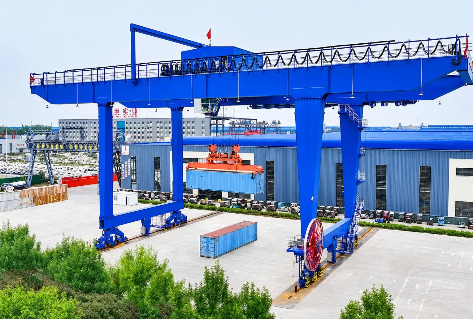 35t Rail-Mounted Gantry Cranes: Automated Yard Stacking for Rail Terminal Logistics