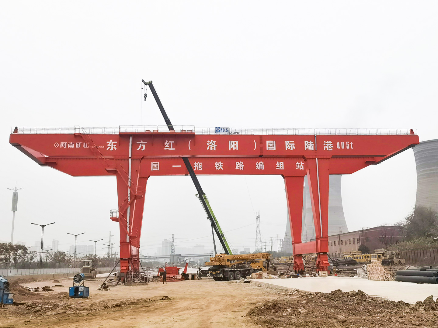 Rail Mounted Container Gantry Cranes (RMG)