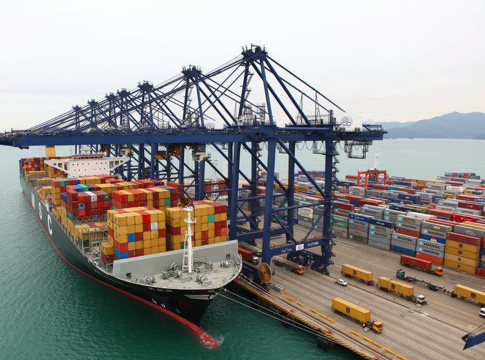 Container Terminal Crane Systems