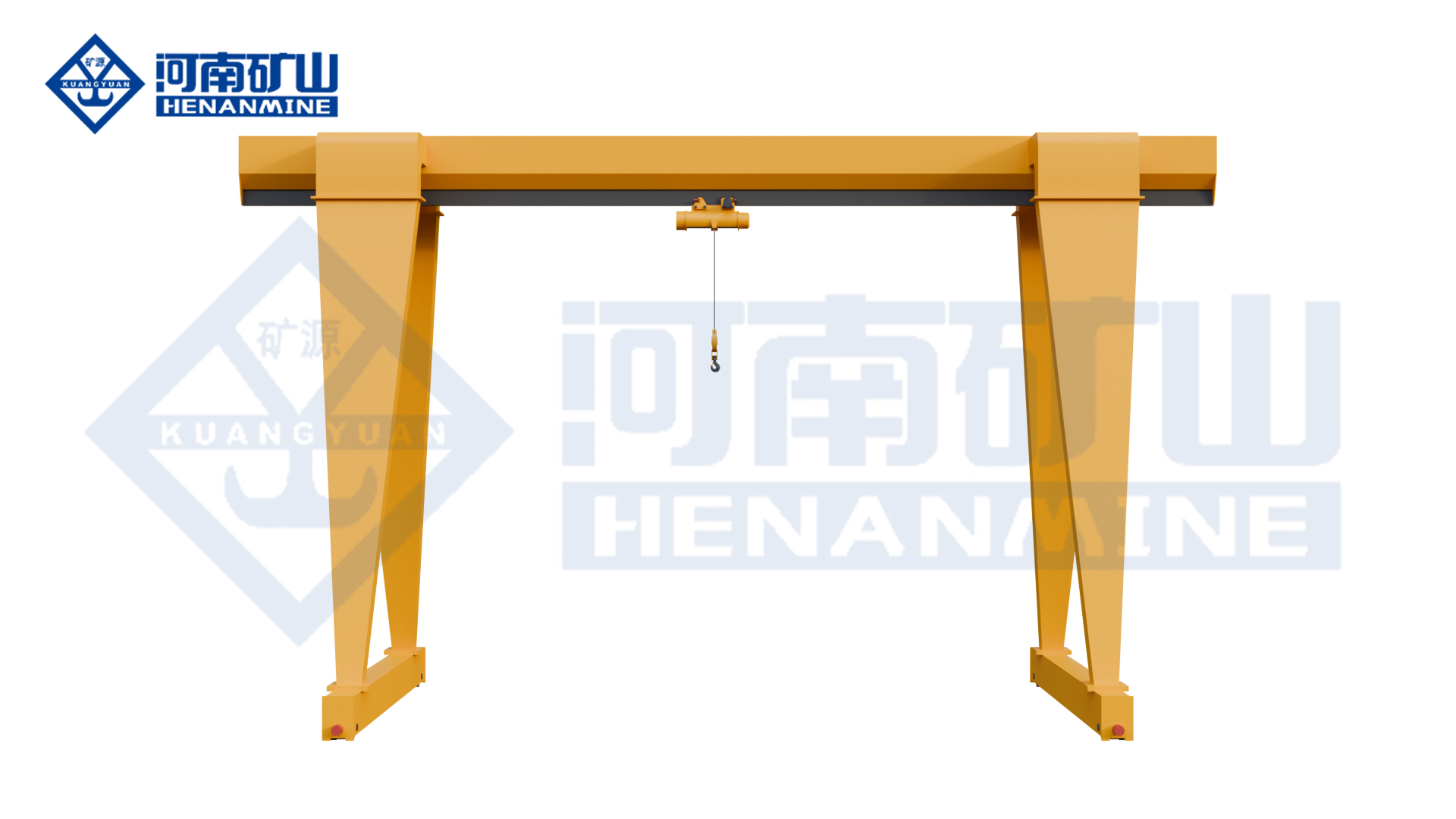 Single-girder gantry crane