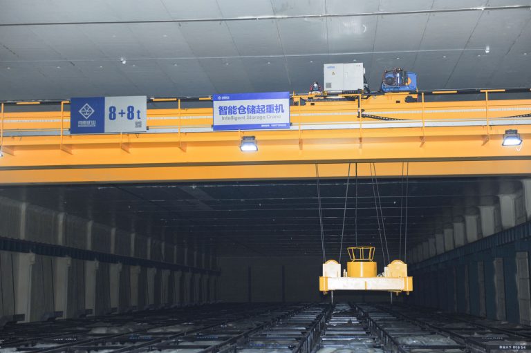 Smart Warehouse Crane Manufactured by Henan Mine Crane