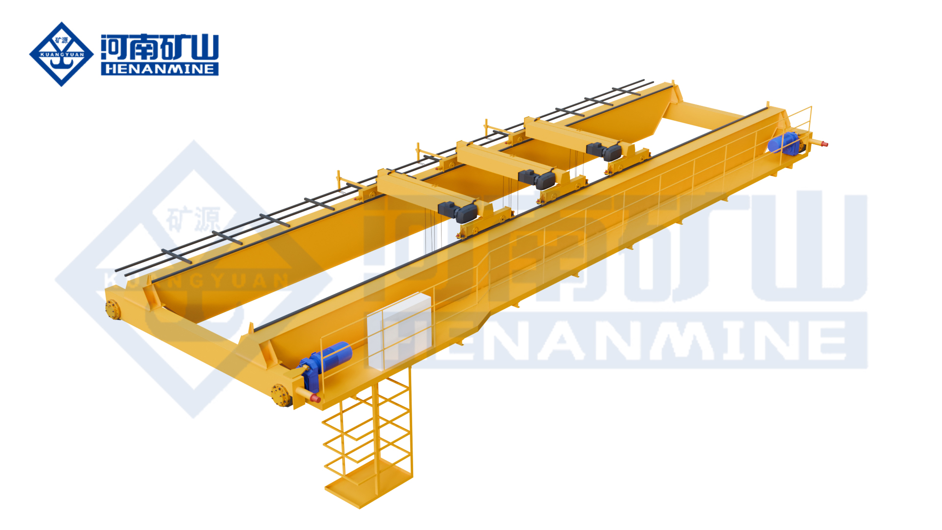 Three Trolley Electric Hoist Crane