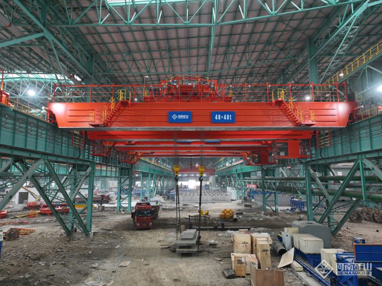 Upper Rotating Magnetic Electromagnetic Overhead Crane Henan Mine Crane Factory supply