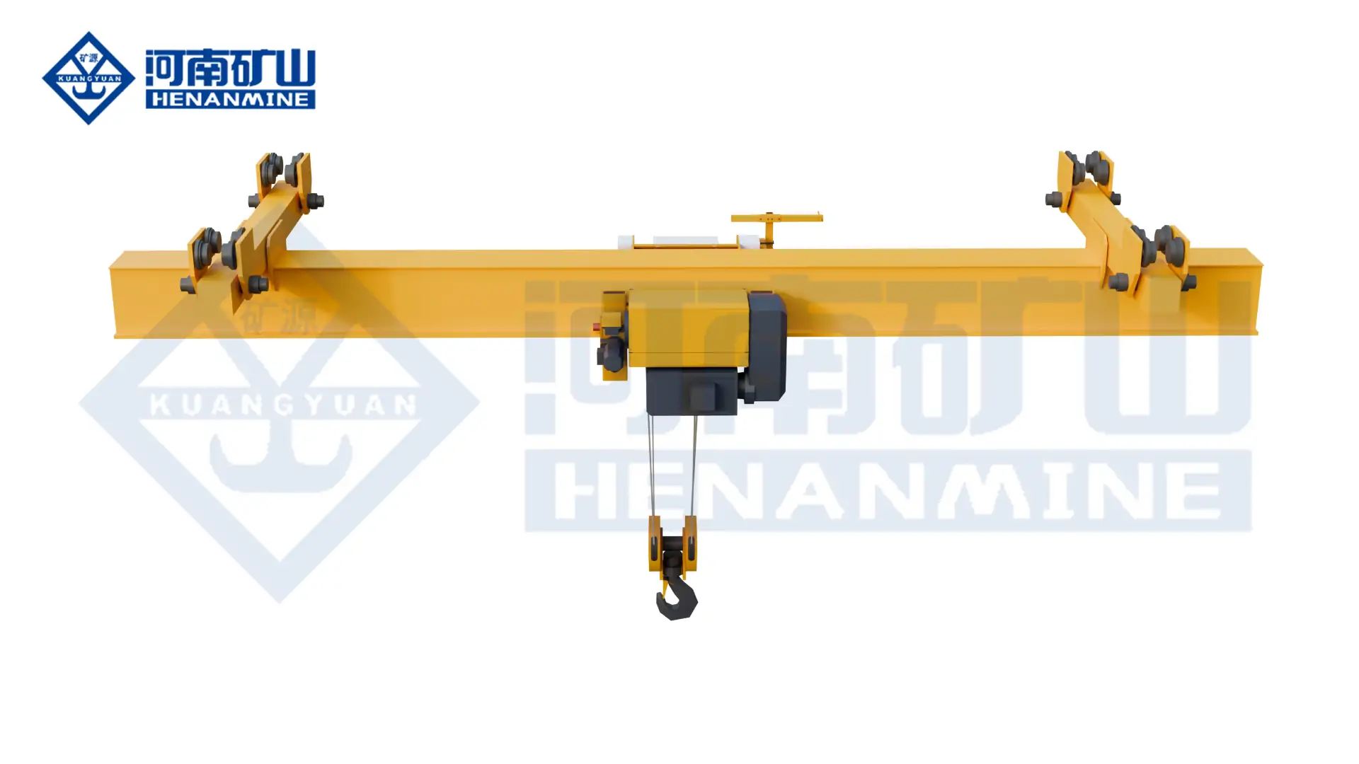 Henan Mine Crane European style suspended ceiling crane