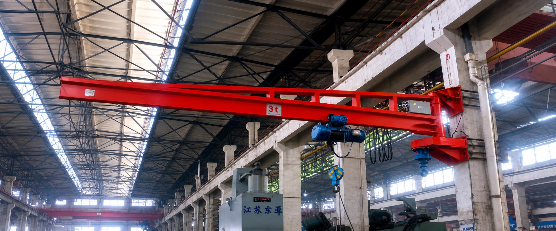 5 Common Types of Jib Cranes and Their Industrial Applications