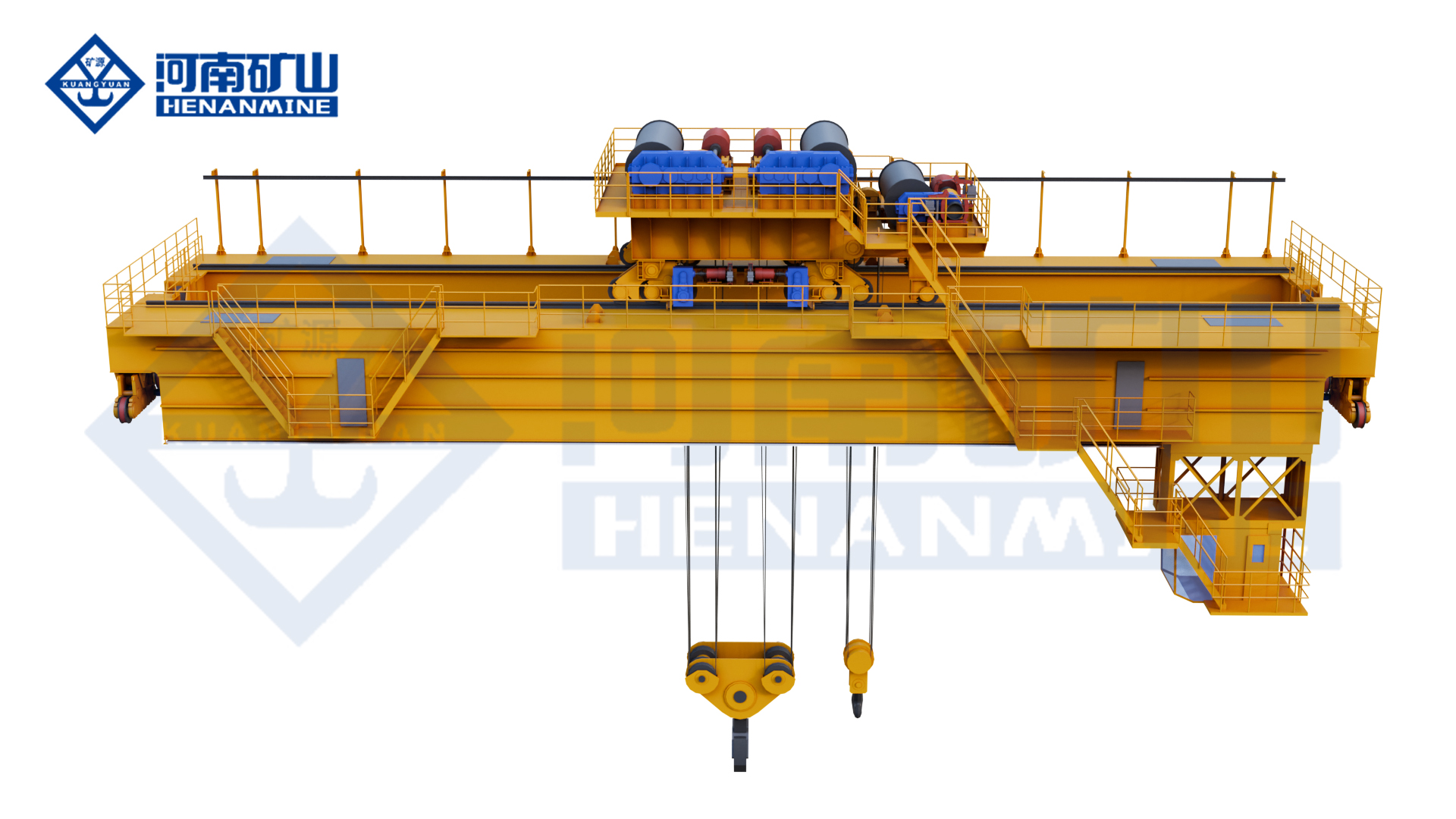 YZ double girder foundry crane for ladle handling