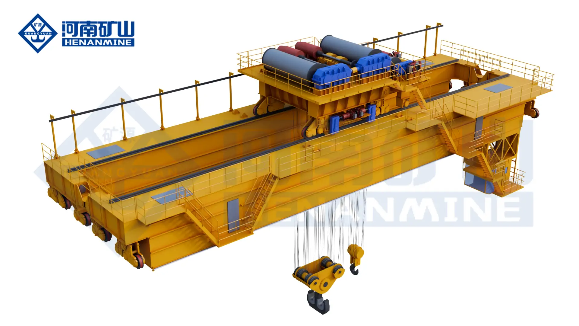 special metallurgical overhead crane with project-specific high-temperature engineering