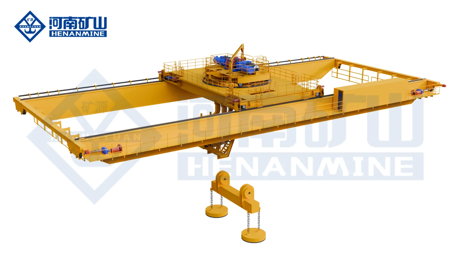 Upper Rotating Magnetic Overhead Crane