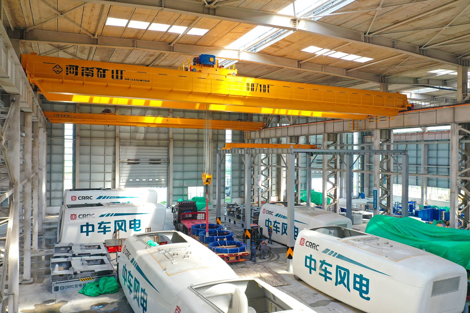 CE Certified Rail Mounted Gantry Crane for European and International Projects