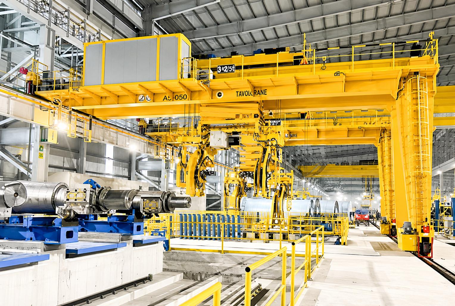 How to Install Heavy Duty Gantry Cranes in Existing Steel Structure Workshops
