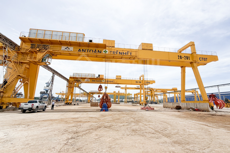 steel mill crane structure requiring project-specific corrosion protection near a pickling line